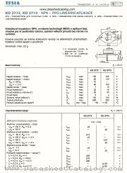 KD3772 datasheet pdf Tesla Elektronicke