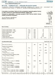 KF272 datasheet pdf Tesla Elektronicke