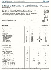 KF517 datasheet pdf Tesla Elektronicke