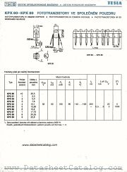 KPX84 datasheet pdf Tesla Elektronicke