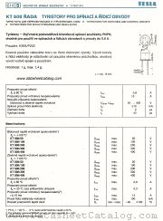 KT508 datasheet pdf Tesla Elektronicke