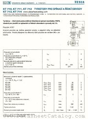 KT713 datasheet pdf Tesla Elektronicke