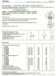 KT725 datasheet pdf Tesla Elektronicke
