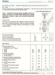 KT782 datasheet pdf Tesla Elektronicke