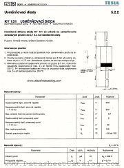KY131 datasheet pdf Tesla Elektronicke