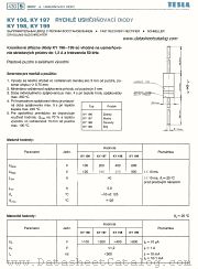 KY198 datasheet pdf Tesla Elektronicke