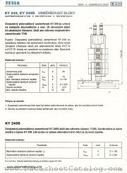 KY249S datasheet pdf Tesla Elektronicke