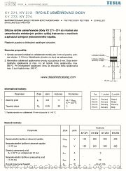 KY274 datasheet pdf Tesla Elektronicke