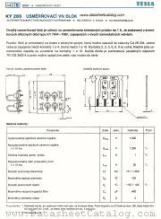 KY285 datasheet pdf Tesla Elektronicke