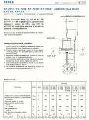 KYY85 datasheet pdf Tesla Elektronicke