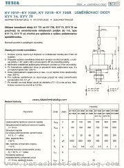 KY726R datasheet pdf Tesla Elektronicke