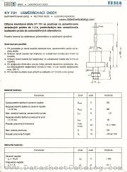 KY731 datasheet pdf Tesla Elektronicke