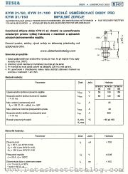 KYW31/150 datasheet pdf Tesla Elektronicke