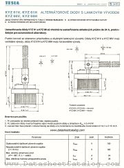 KYZ61V datasheet pdf Tesla Elektronicke