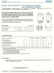 KZZ81 datasheet pdf Tesla Elektronicke
