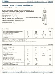 LQ113 datasheet pdf Tesla Elektronicke