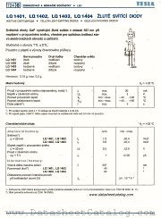 LQ1401 datasheet pdf Tesla Elektronicke