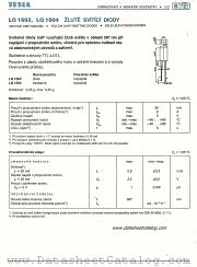 LQ1504 datasheet pdf Tesla Elektronicke