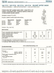 LQ1712 datasheet pdf Tesla Elektronicke
