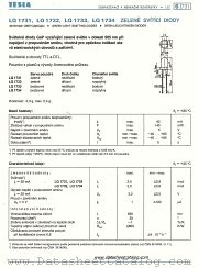 LQ1733 datasheet pdf Tesla Elektronicke