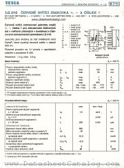 LQ310 datasheet pdf Tesla Elektronicke