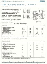 LQ340 datasheet pdf Tesla Elektronicke