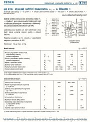 LQ370 datasheet pdf Tesla Elektronicke