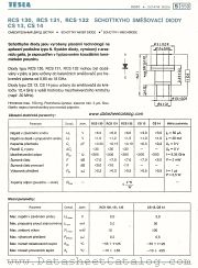 RCS131 datasheet pdf Tesla Elektronicke
