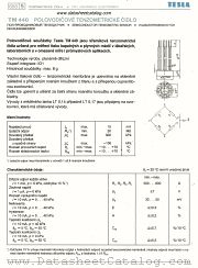 TM440 datasheet pdf Tesla Elektronicke