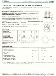 TM510/02 datasheet pdf Tesla Elektronicke