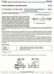 TY620 0001 datasheet pdf Tesla Elektronicke