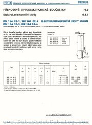 WK164 02-2 datasheet pdf Tesla Elektronicke