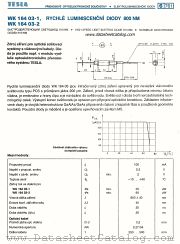 WK164 03-1 datasheet pdf Tesla Elektronicke