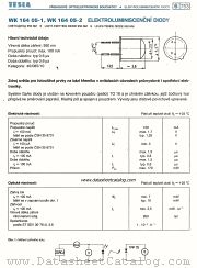 WK164 05-1 datasheet pdf Tesla Elektronicke