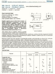 WK164 42 datasheet pdf Tesla Elektronicke