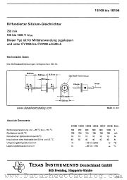 1S103 datasheet pdf Texas Instruments