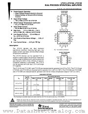 LT1013A datasheet pdf Texas Instruments