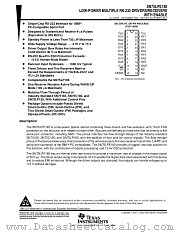 SN75LPE185 datasheet pdf Texas Instruments