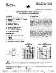 TPS79501 datasheet pdf Texas Instruments