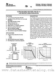 TPS79601 datasheet pdf Texas Instruments