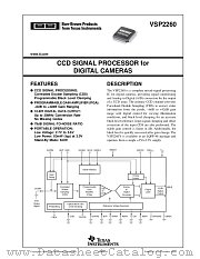 VSP2260 datasheet pdf Texas Instruments