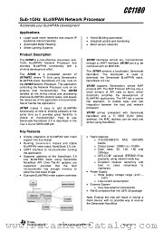CC1180 datasheet pdf Texas Instruments