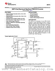LM2716 datasheet pdf Texas Instruments