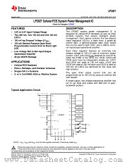 LP3927 datasheet pdf Texas Instruments