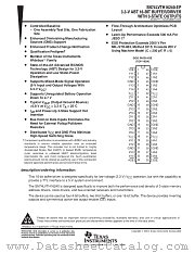 SN74LVTH16240-EP datasheet pdf Texas Instruments
