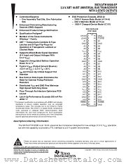 SN74LVTH16500-EP datasheet pdf Texas Instruments