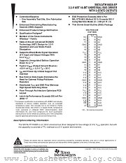 SN74LVTH16835-EP datasheet pdf Texas Instruments