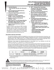 SN74LVTH18502A-EP datasheet pdf Texas Instruments