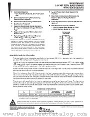 SN74LVTH241-EP datasheet pdf Texas Instruments