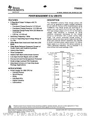 TPS65030 datasheet pdf Texas Instruments